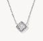Kendra Scott Mallory Crystal Silver Short Pendant Necklace