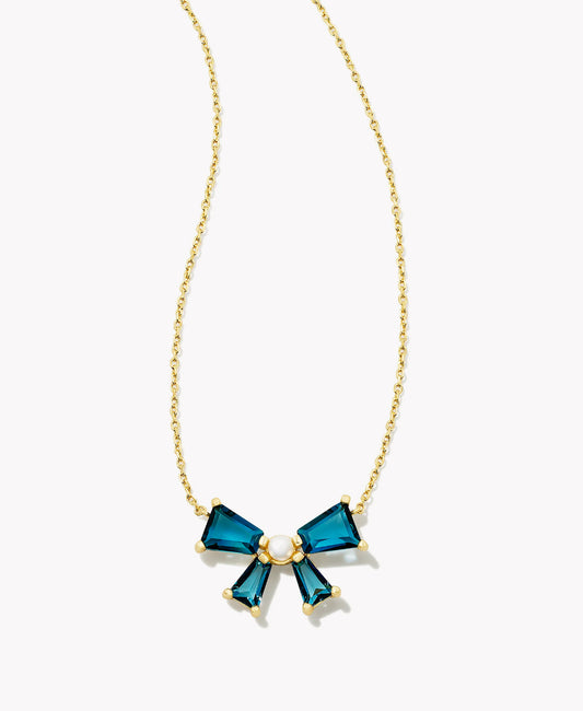 KENDRA SCOTT BLAIR BOW NECKLACE