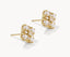 Kendra Scott Dira Pearl Gold Stud Earrings