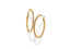 Brighton Meridian Thin Large Hoop Earrings