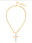 Sorrelli Christina Cross Pendant Necklace