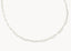 Kendra Scott Gift Set Elisa Silver Statement Short Pendant Necklace in Mother of Pearl and Courtney Paperclip Necklace in Silver