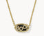 Kendra Scott Elisa Gold Boo Short Pendant Necklace