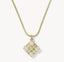 Kendra Scott Dira Pearl Gold Short Pendant Necklace