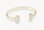 Kendra Scott Elton Gold Cuff Bracelet in Iridescent Drusy