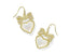 Kendra Scott Haisley Heart Drop Earrings