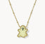 Kendra Scott Ghost Gold Short Pendant Necklace