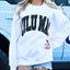 LuLu Mac White Polka Dot Sweatshirt