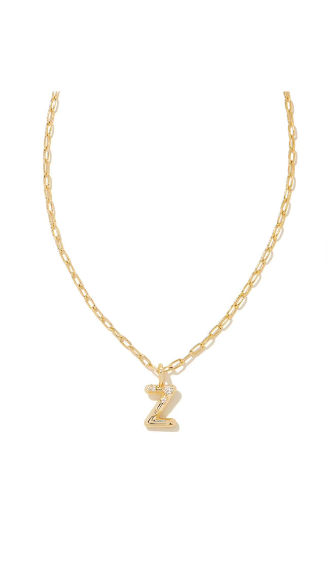 KENDRA SCOTT LETTER Z NECKLACE