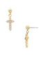 Sorrelli Cross Earrings