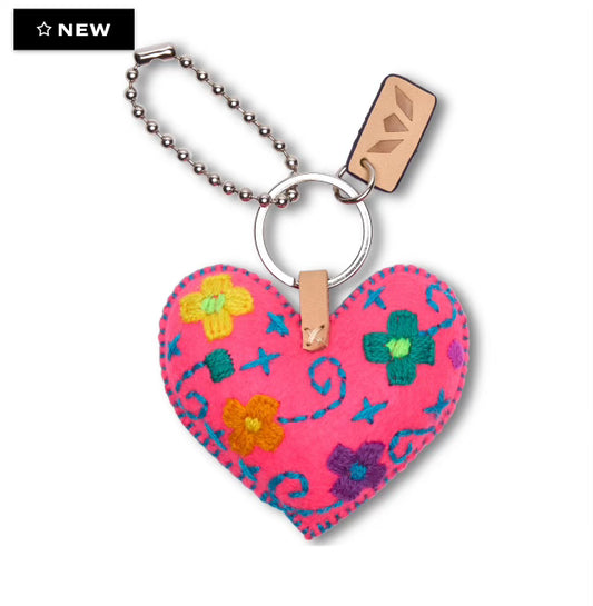 Consuela Charm- Corazon Grande Pink