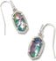 Kendra Scott Lee Silver Earring in Lilac Abalone