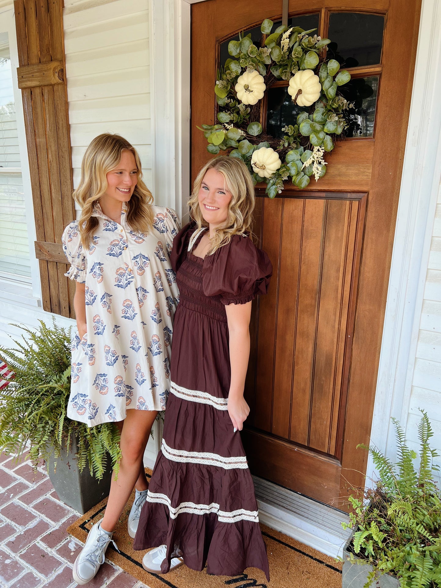 Vintage Floral Dress
