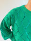Green Sequin Sweater
