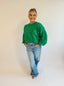 Green Sequin Sweater