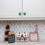 Glitter knobēz Green