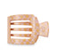 TELETIES Sunny Days Ahead Large Flat Square Hair Clip