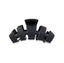 TELETIES Midnight Matte Classic Small Claw Hair Clip