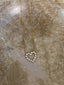 CHANSUTTPEARLS DIAMOND HEART NECKLACE