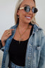 CHANSUTTPEARLS LUXE CROSS NECKLACE