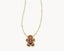 Kendra Scott Gingerbread Gold Short Pendant Necklace