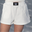 LuLu Mac White Sweat Shorts